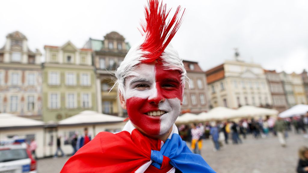 Mayoría croata en las gradas en el partido con Italia