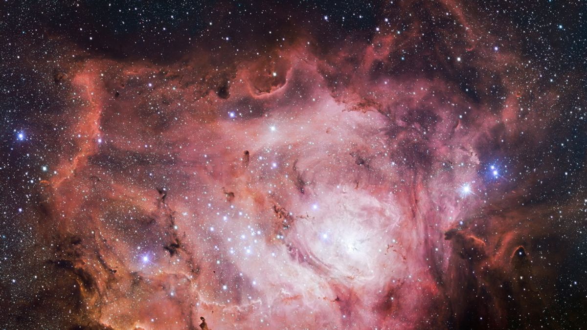 Un sondeo estelar capta la formación de estrellas en la nebulosa de la Laguna