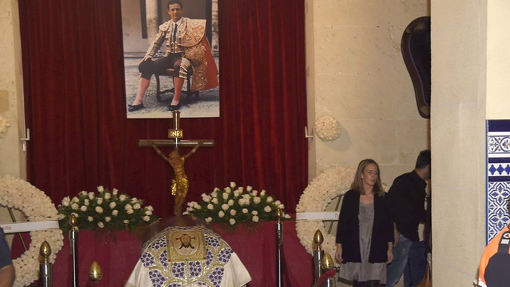 Capilla ardiente de José María Manzanares