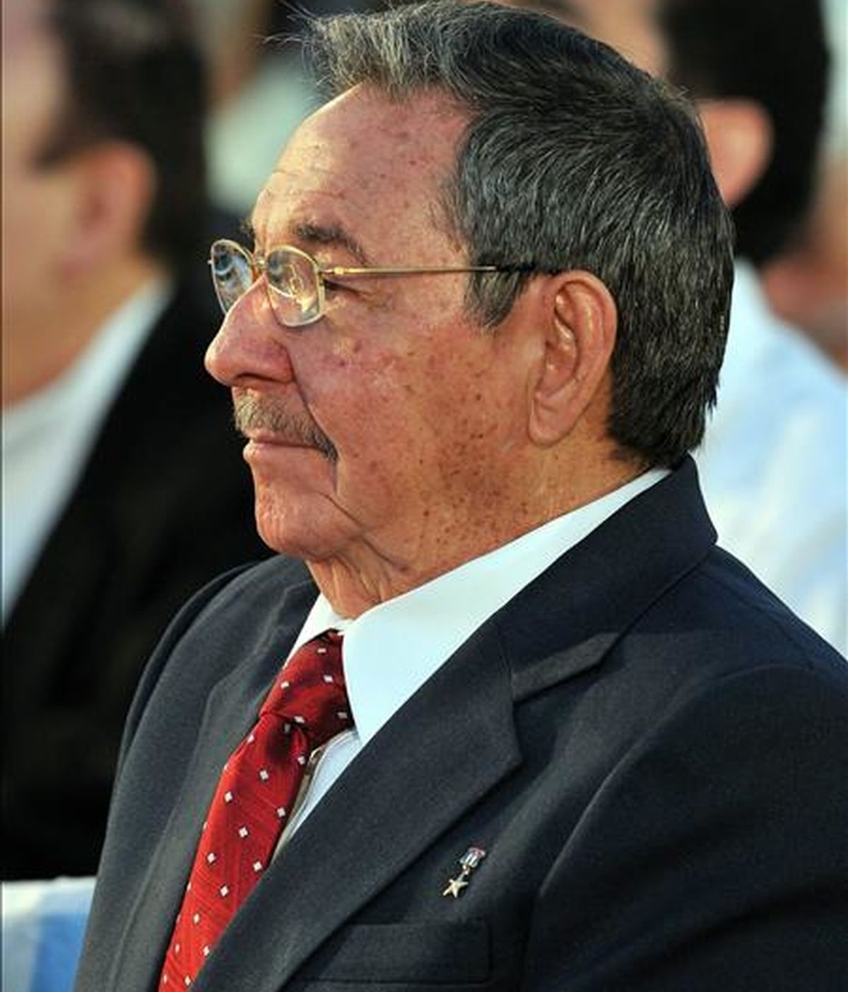 El presidente cubano, el general Raúl Castro, asiste el pasado mes de febrero a la inauguración de la XVIII Feria Internacional del Libro de La Habana. EFE/Archivo