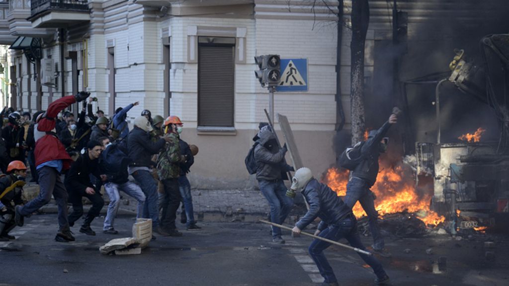 La violencia vuelve a las calles de Ucrania