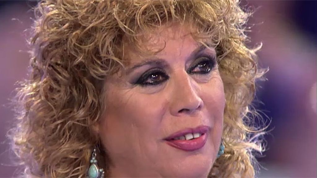 La cantante no puede evitar la emoción tras ver a Fernando