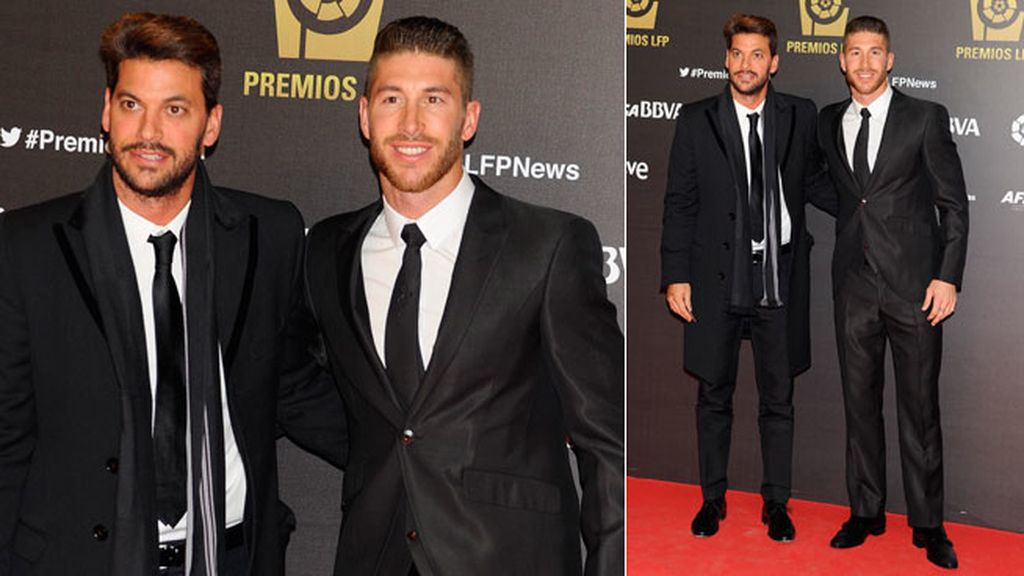 Sergio Ramos posó junto a su hermano, Rene Ramos
