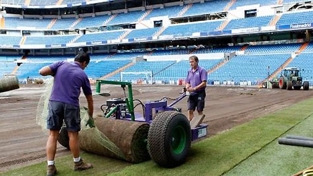 El Bernabéu deja de ser un "patatal"