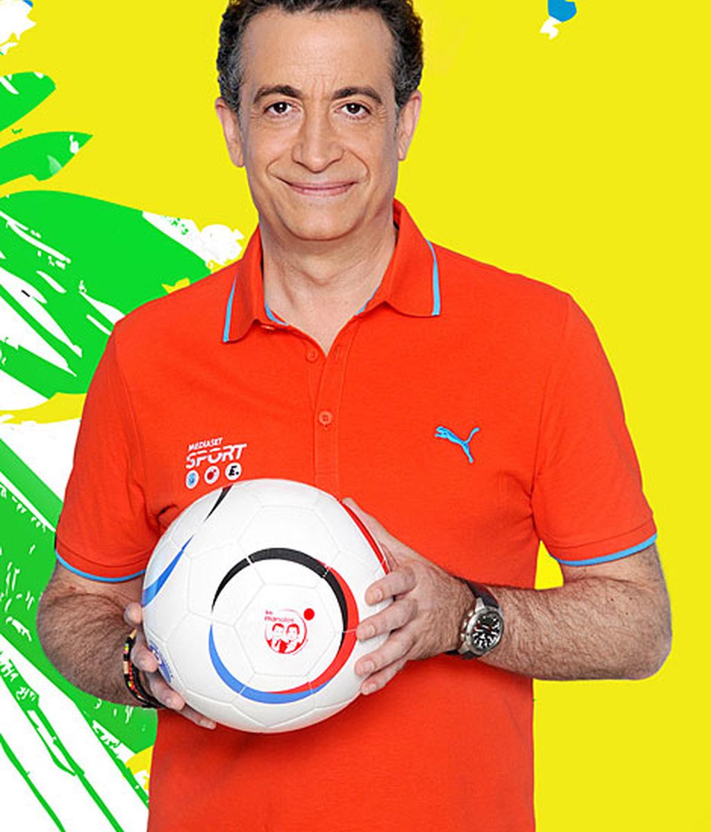 El equipo de Mediaset España para el Mundial de Brasil, al completo