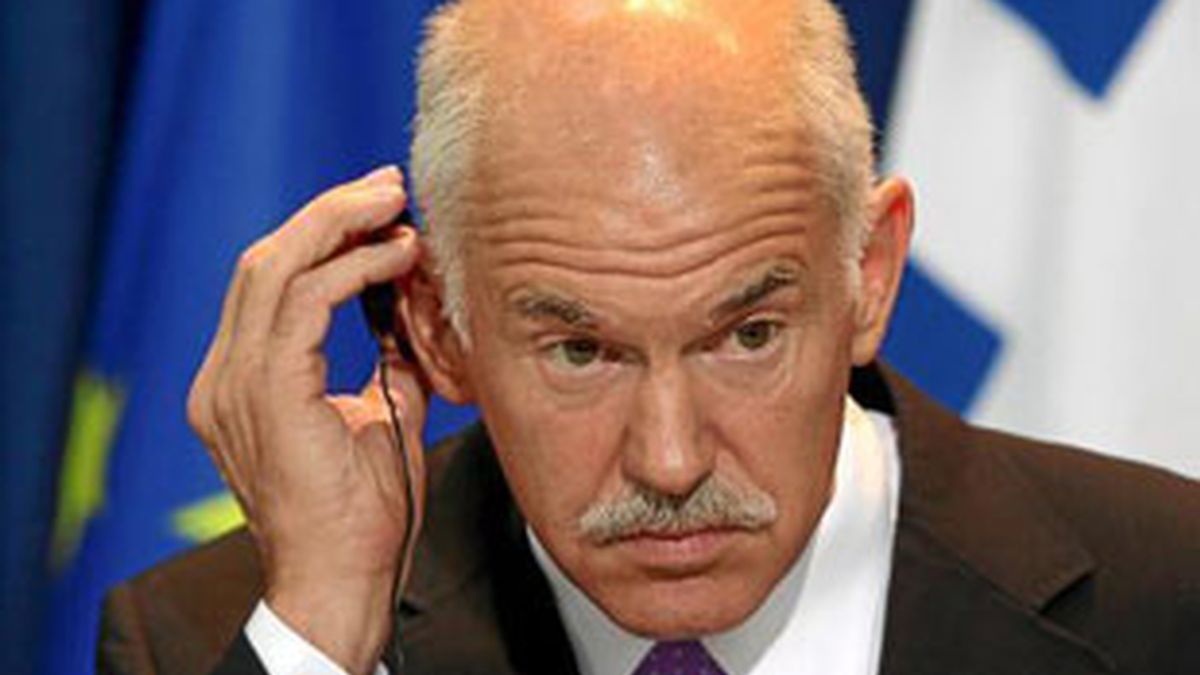 El primer ministro gruego Papandreu en una imagen de archivo.