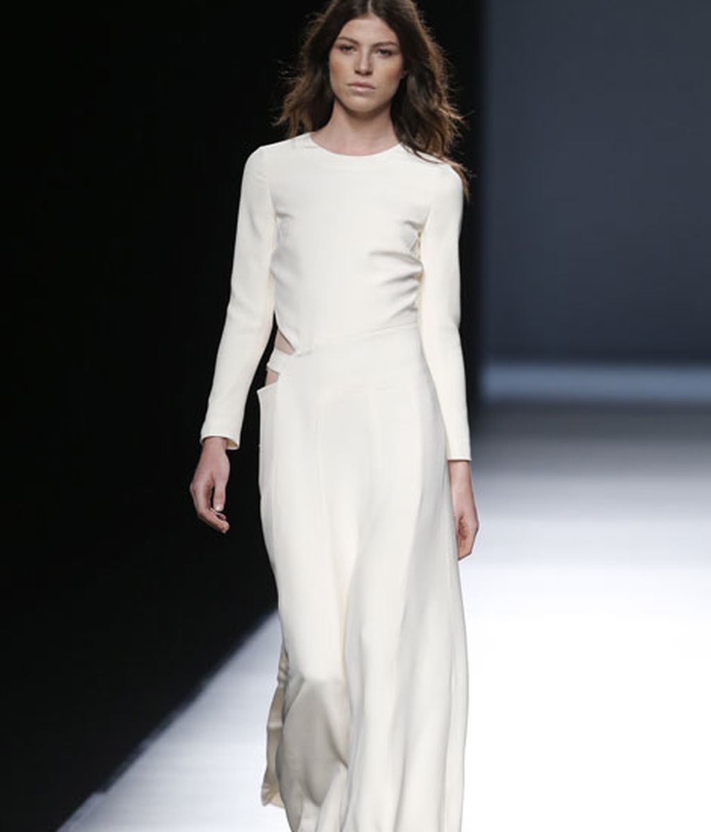 Tejidos naturales y abundancia de tonos empolvados