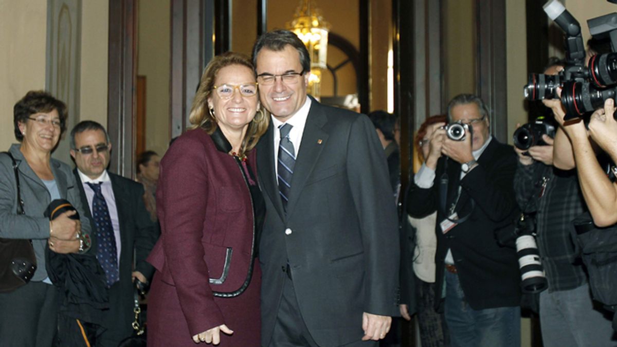 Artur Mas,reelegido presidente de la Generalitat de Cataluña