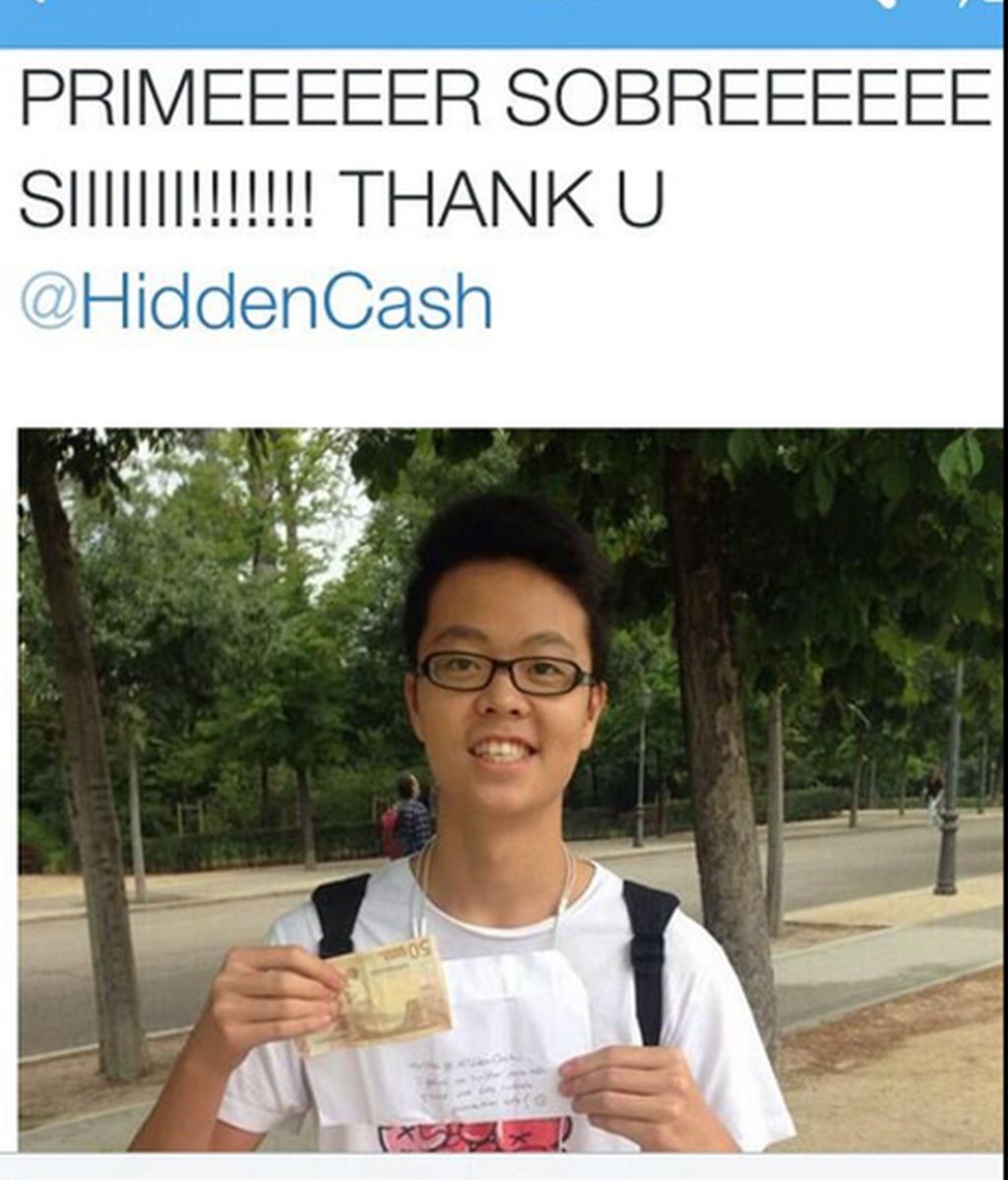 @HiddenCash, ¡Dinero, por Madrid!