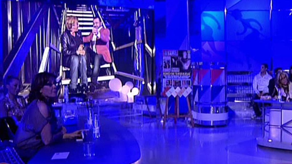La colaboradora se confiesa con Jorge Javier Vázquez