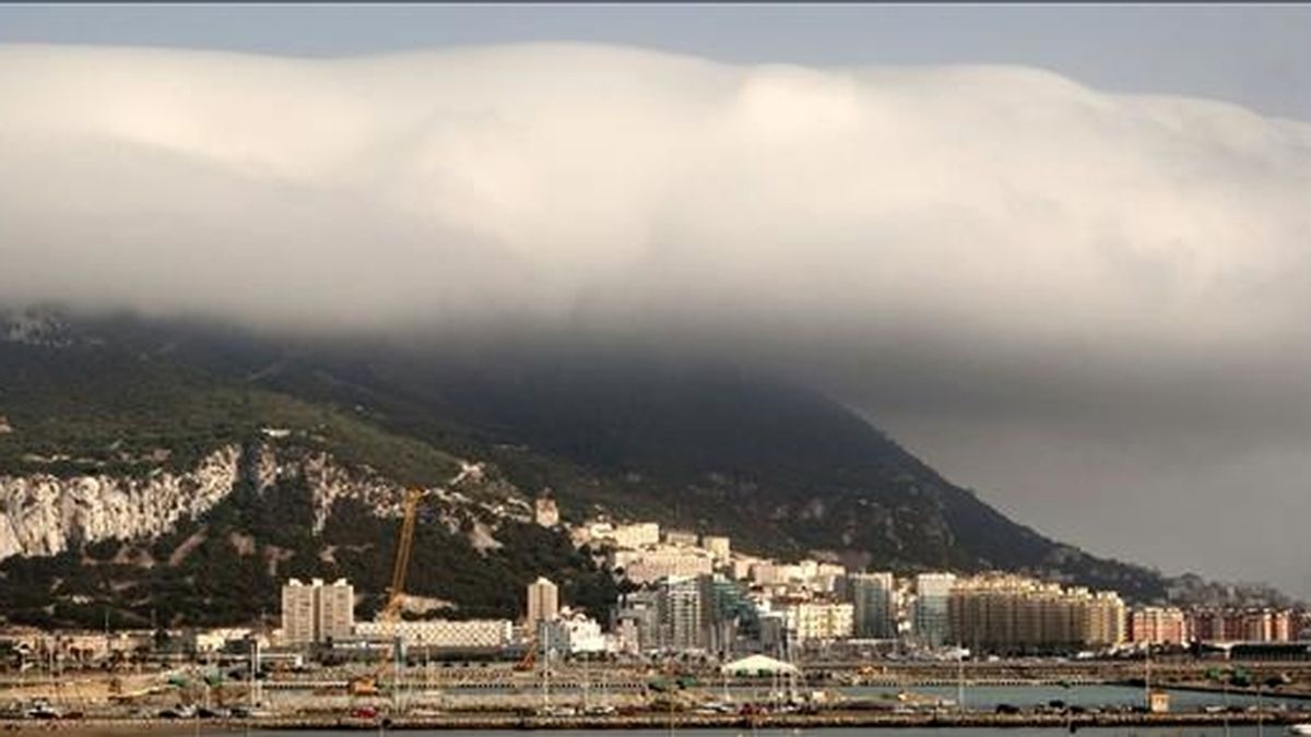 Vista del peñón de Gibraltar. EFE/Archivo
