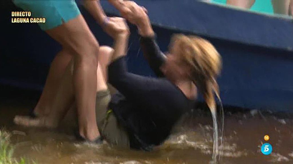 Mila Ximénez llega a Laguna Cacao con el pie izquierdo