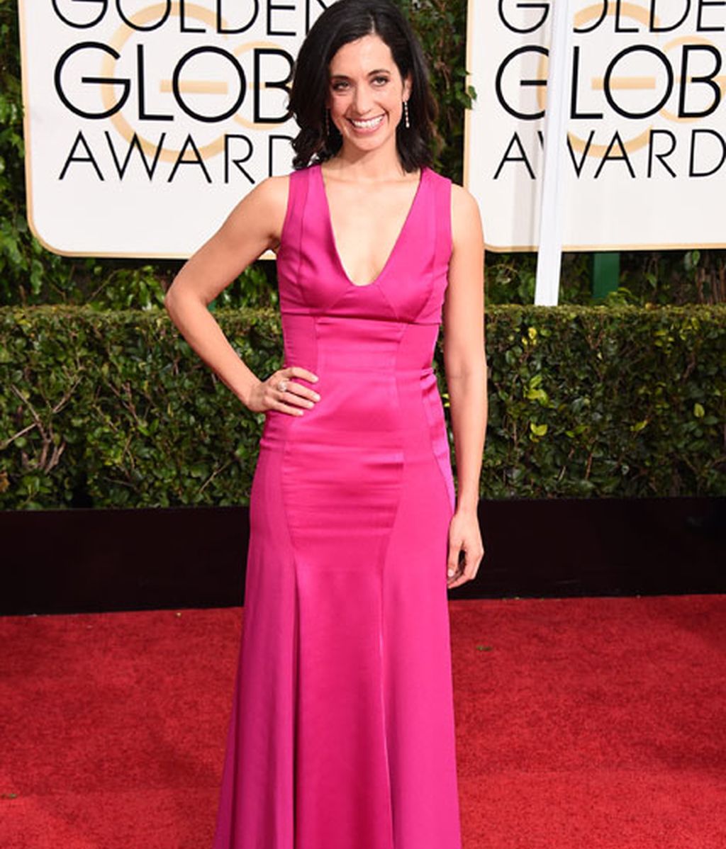 Las actrices arriesgan poco en la alfombra roja de los Globos de Oro