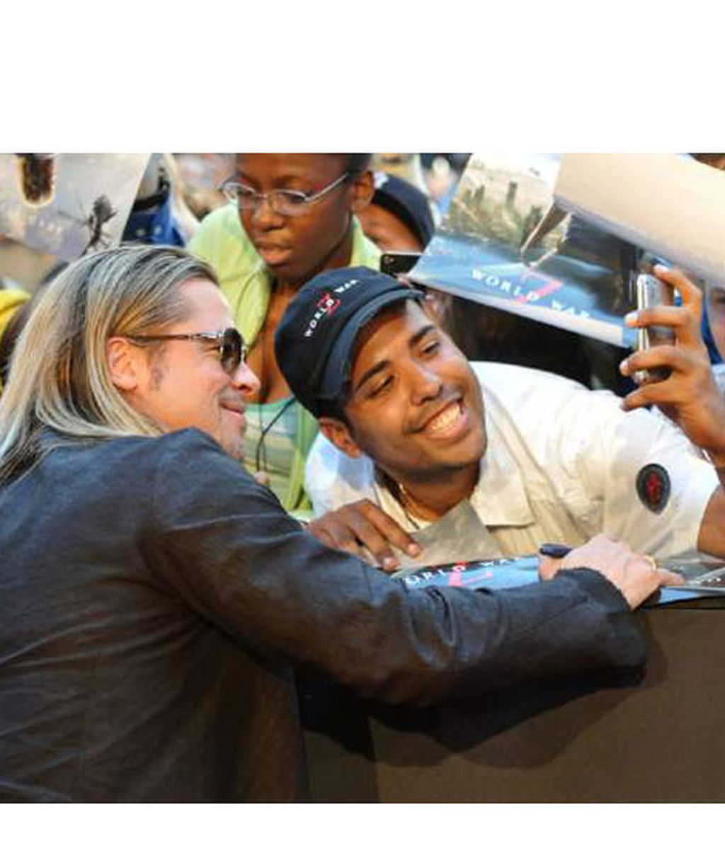 Los famosos hacen 'selfie'