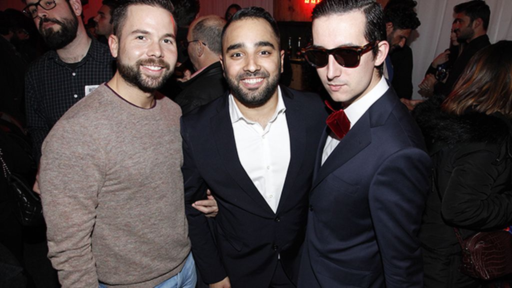 Con Alberto Arnedo y Tomás Palacios