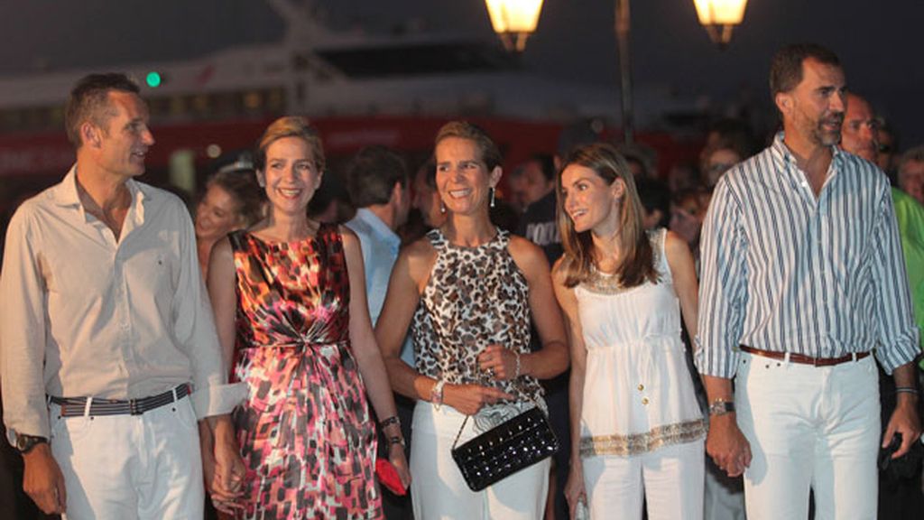 Los Príncipes de Asturias y las Infantas