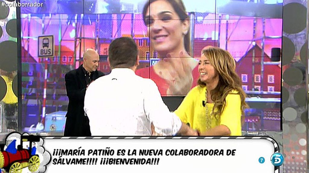 Los colaboradores del programa aplauden su llegada
