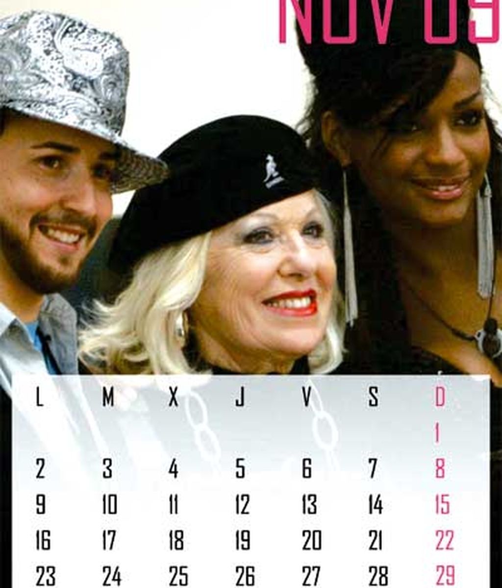 Calendario 'Gran Hermano' 2009