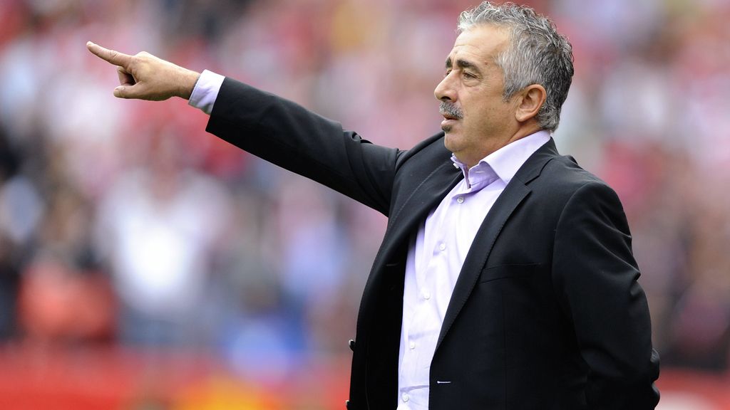 Manolo Preciado, entrenador del Sporting de Gijón