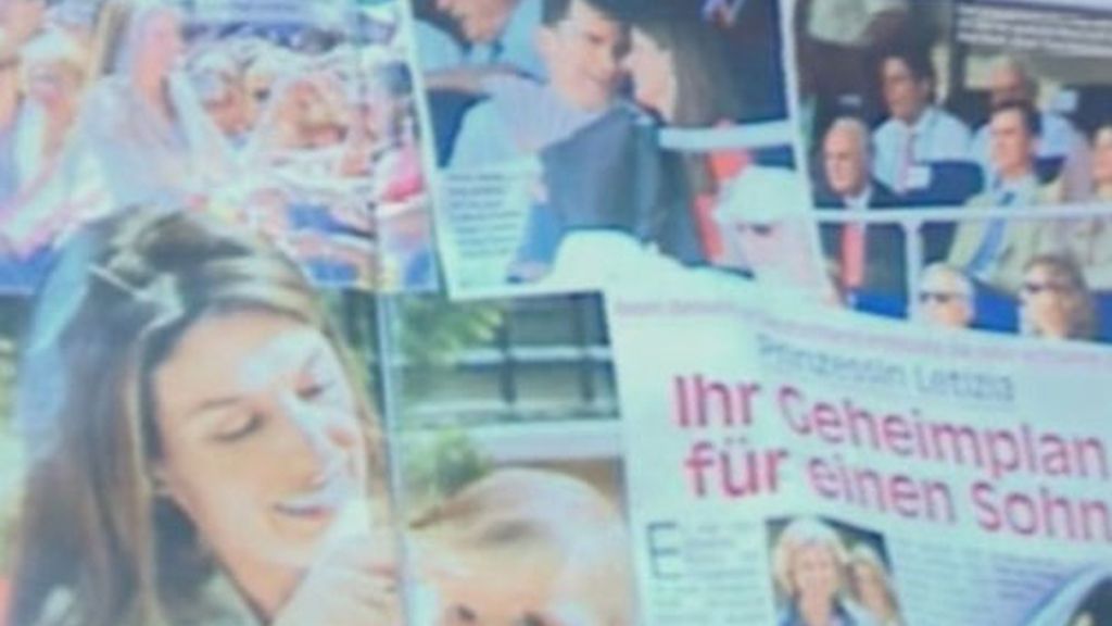 Protagonistas de las portadas europeas