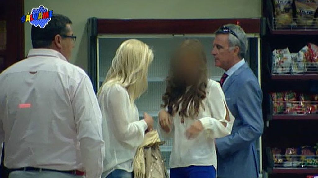Las cámaras captan el encuentro del diestro con su hija