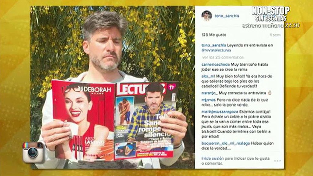 El representante publica multitud de fotos de su día a día