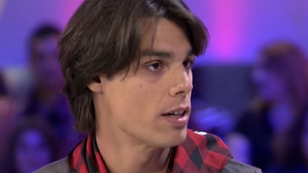 Juan, en el plató de 'Gran Hermano'