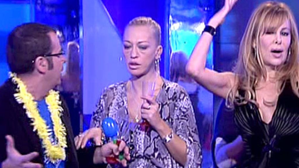 Ana Obregón, primera madrina de Jorge Javier y Belén