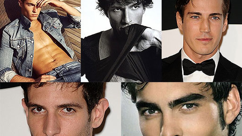 Los cinco españoles más guapos