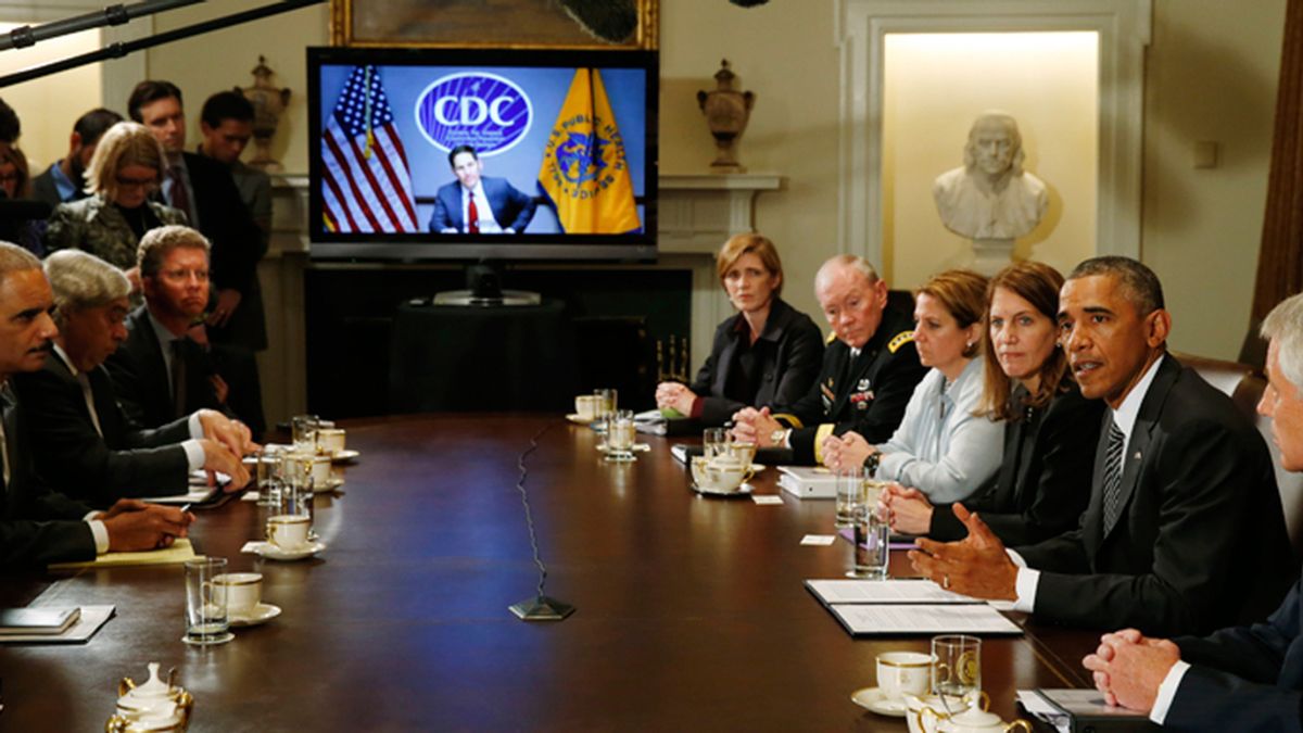 Obama coordina la lucha contra el ébola