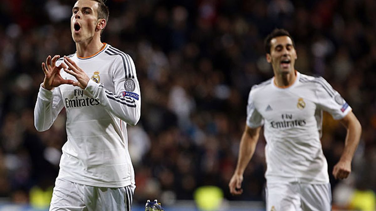 Bale, tras marcar al Galatasaray Bale, tras marcar al Galatasaray