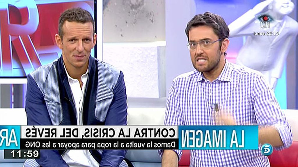 Los chicos de 'AR' se unen a la iniciativa y dan la vuelta a su ropa