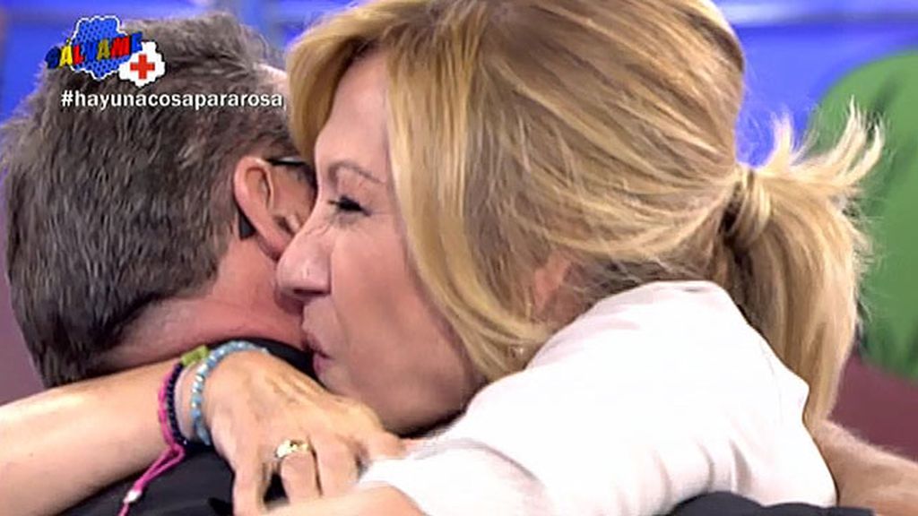 Los hermanos llevaban dos años sin verse