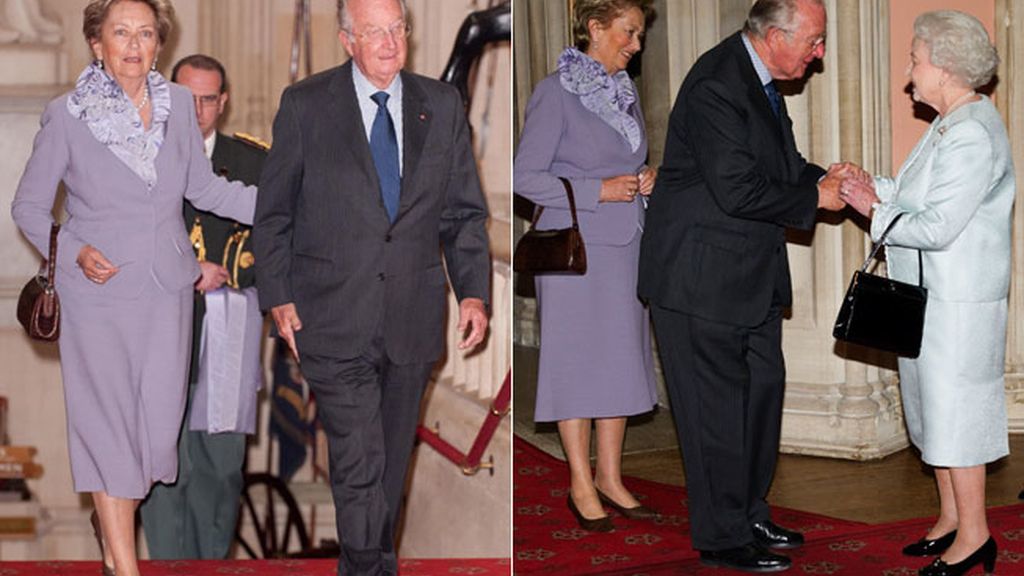 Los reyes de Bélgica, Alberto y Paola