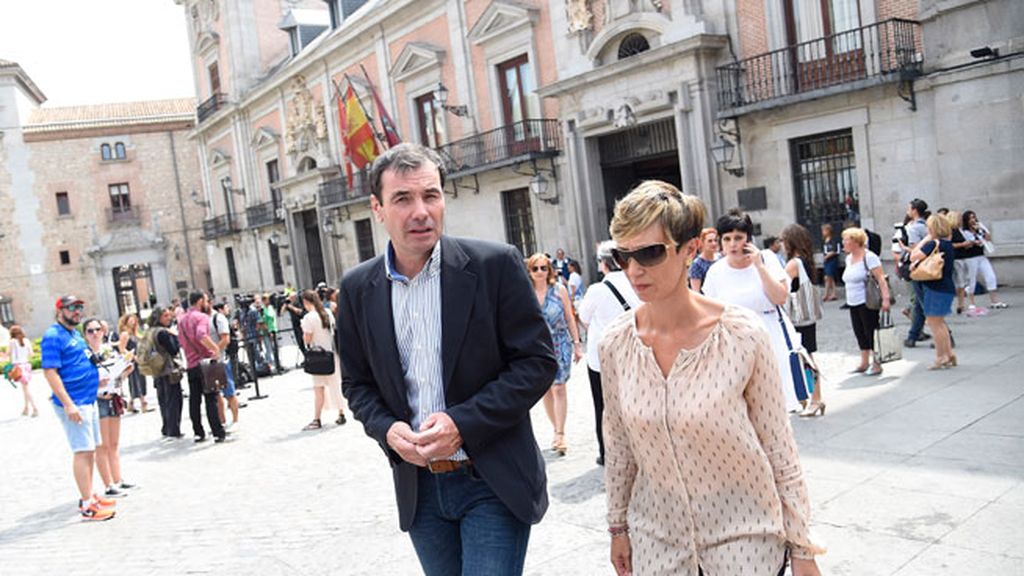 Capilla ardiente por Pedro Zerolo en la Casa de la Villa de Madrid