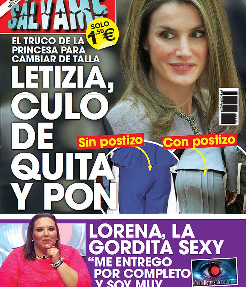 Letizia Portada revista Sálvame