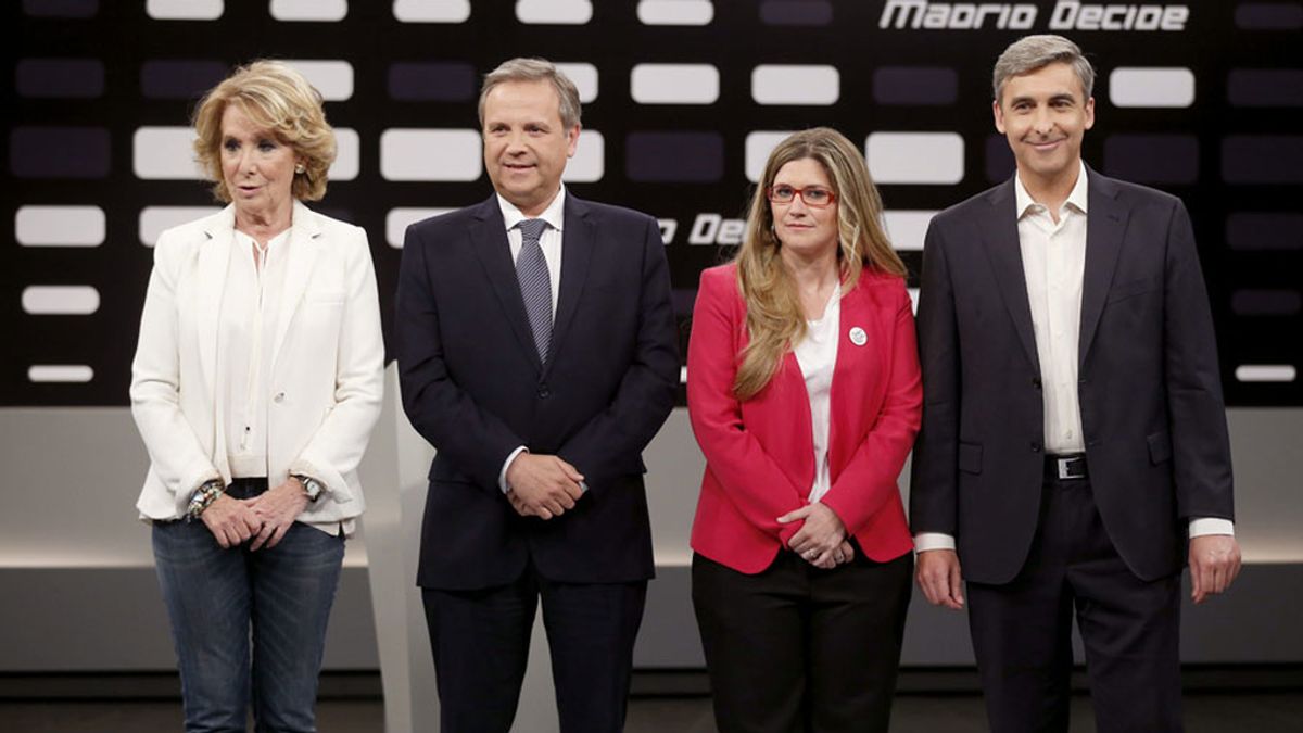 Debate entre los candidatos a la alcaldía de Madrid