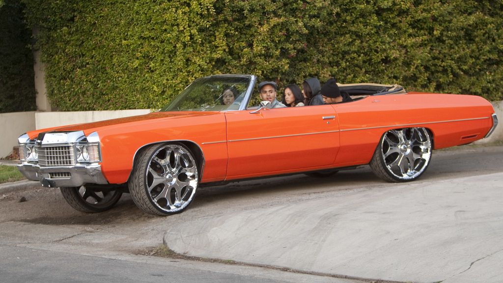 Chris Brown en familia