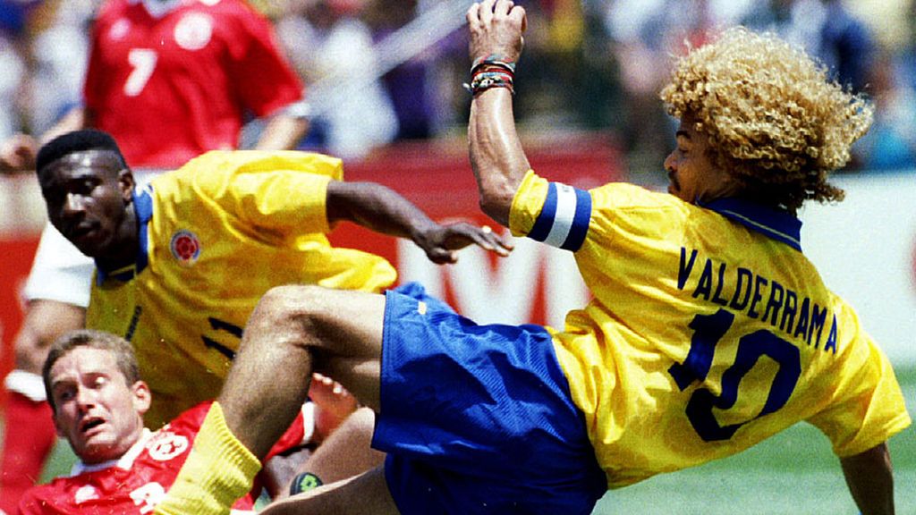 El inimitable Carlos Valderrama
