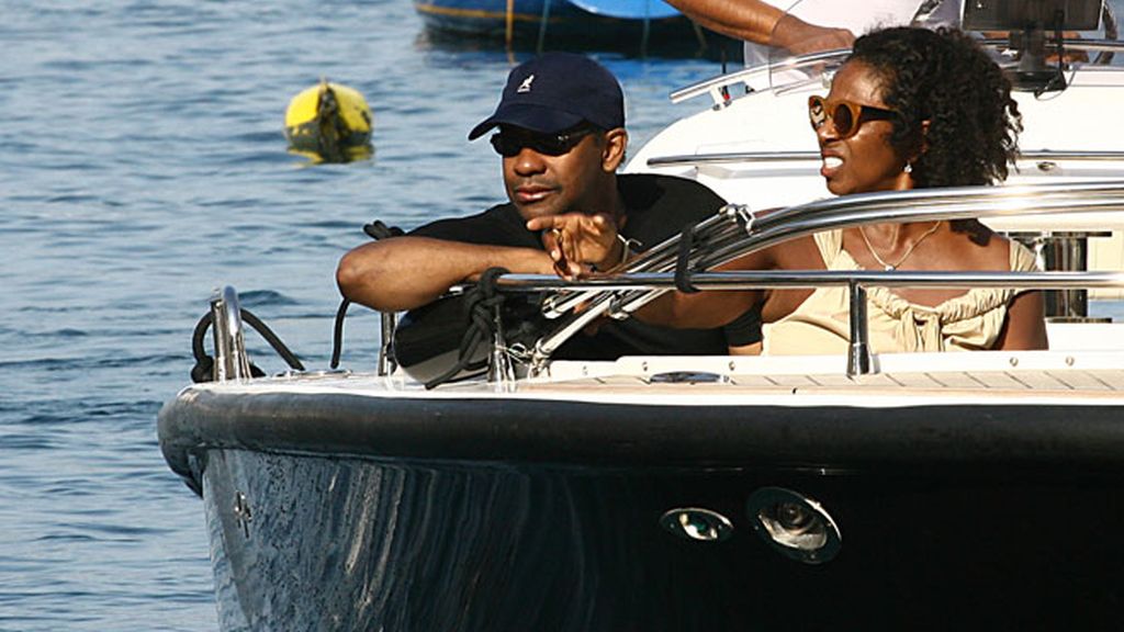 Denzel Washington, merecidas vacaciones en familia