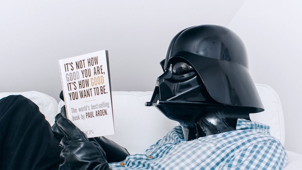 La aburrida vida cotidiana de Darth Vader