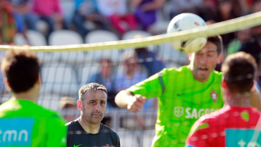 Cristiano Ronaldo se pone las pilas en Portugal