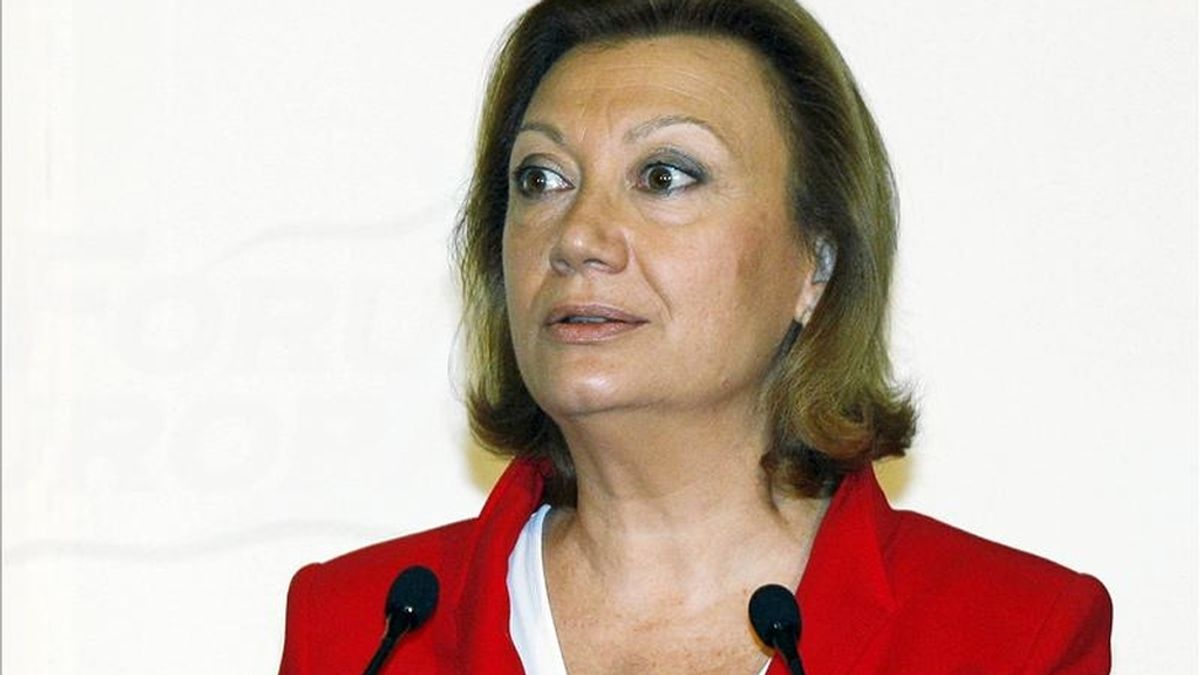La presidenta del PP en Aragón, Luisa Fernanda Rudi. EFE/Archivo La presidenta del PP en Aragón, Luisa Fernanda Rudi. EFE/Archivo