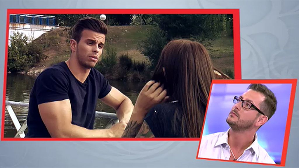 Cristian está enfadado y se lo explica a María