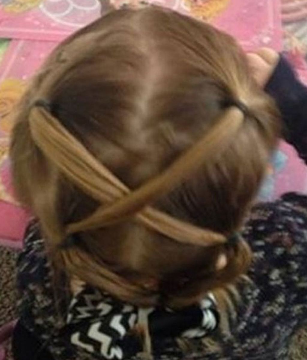 Los 10 increíbles peinados que un padre soltero hizo a su hija de 3 años