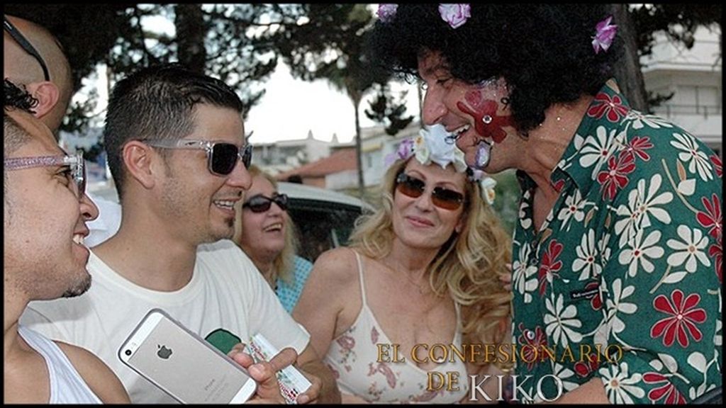 Rosa Benito, en el Gay Pride Sitges 2014