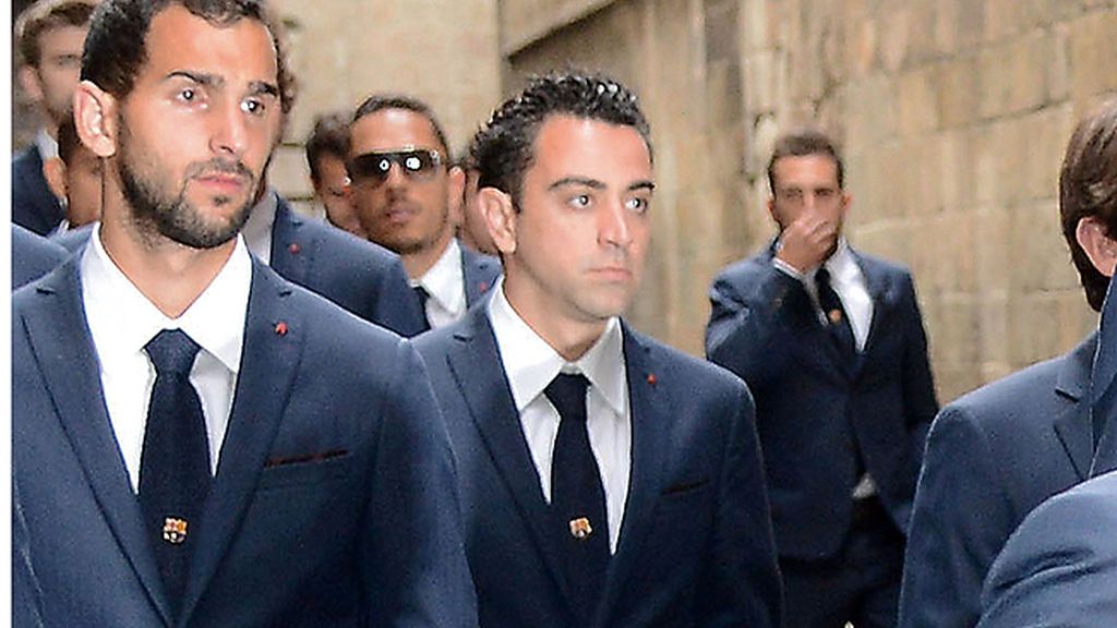 Xavi Hernández se despide del entrenador