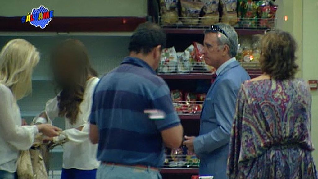 Las cámaras captan el encuentro del diestro con su hija