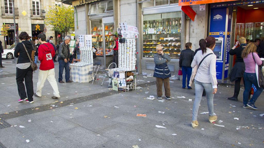 Madrid, inundada por la basura