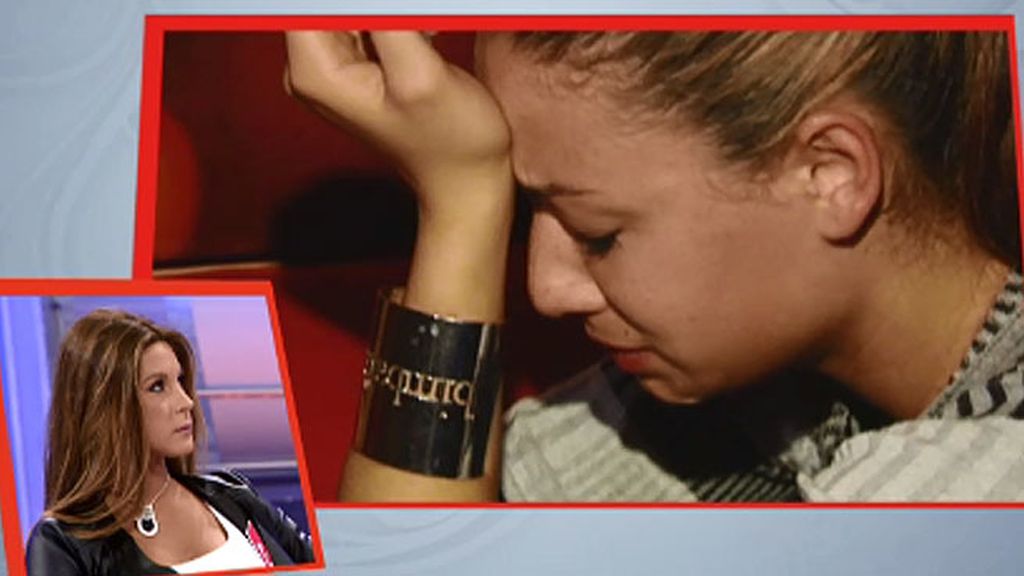 Paula, destrozada tras ver cómo se besaban Julen y Alba